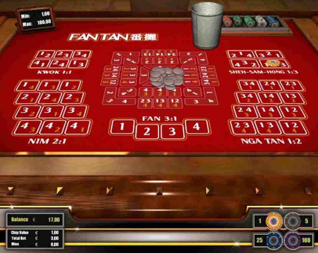 Fantan - Một loại hình cược dễ chơi và dễ thắng đến bất ngờ